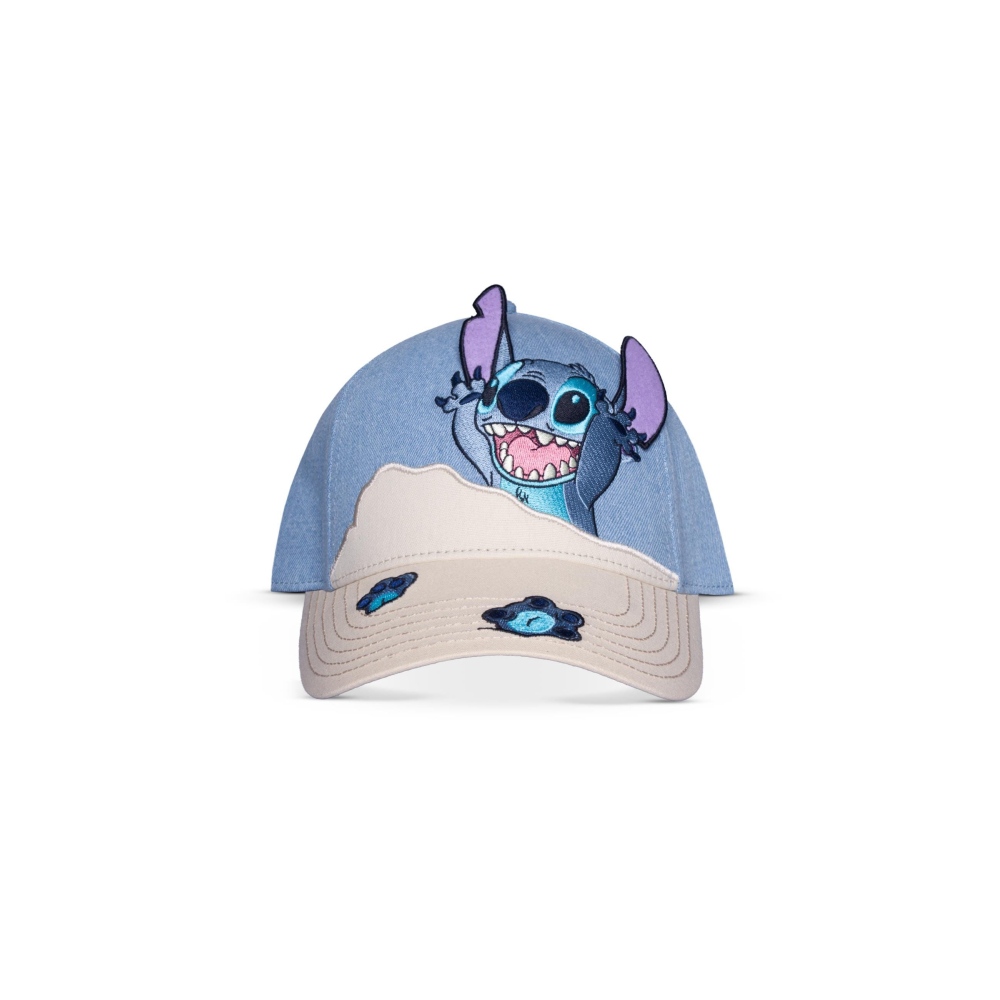 Disney Lilo & Stitch - Beach Day Stitch Casquette ajustable - Bleu